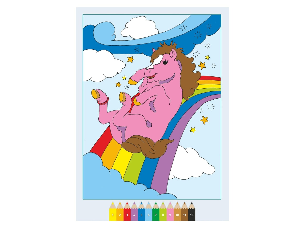 Creart album da colorare 5+ - magici pony