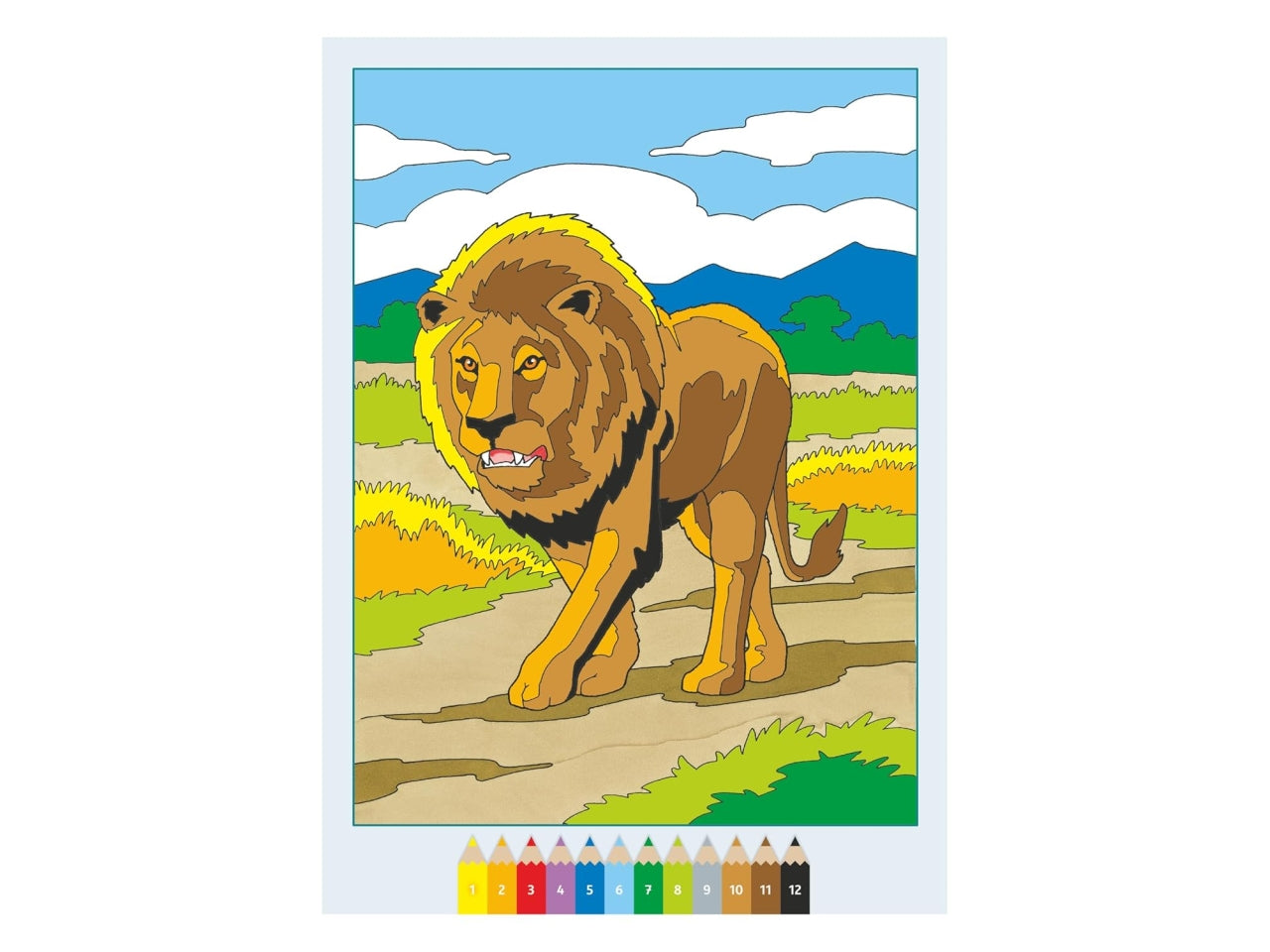 Creart album da colorare 7+ - animali pericolosi