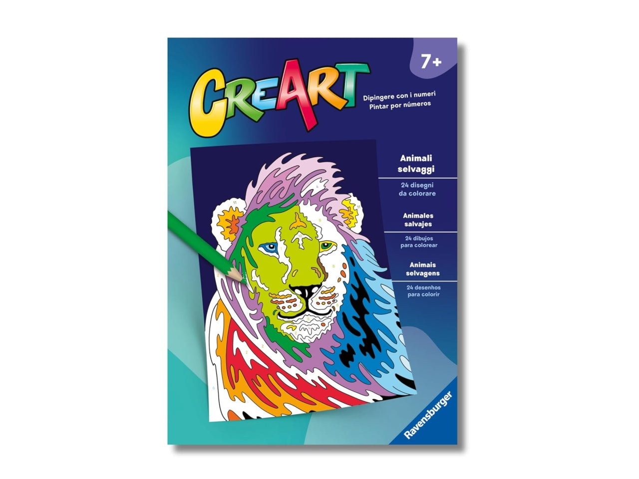 Creart album da colorare 7+ - animali selvaggi