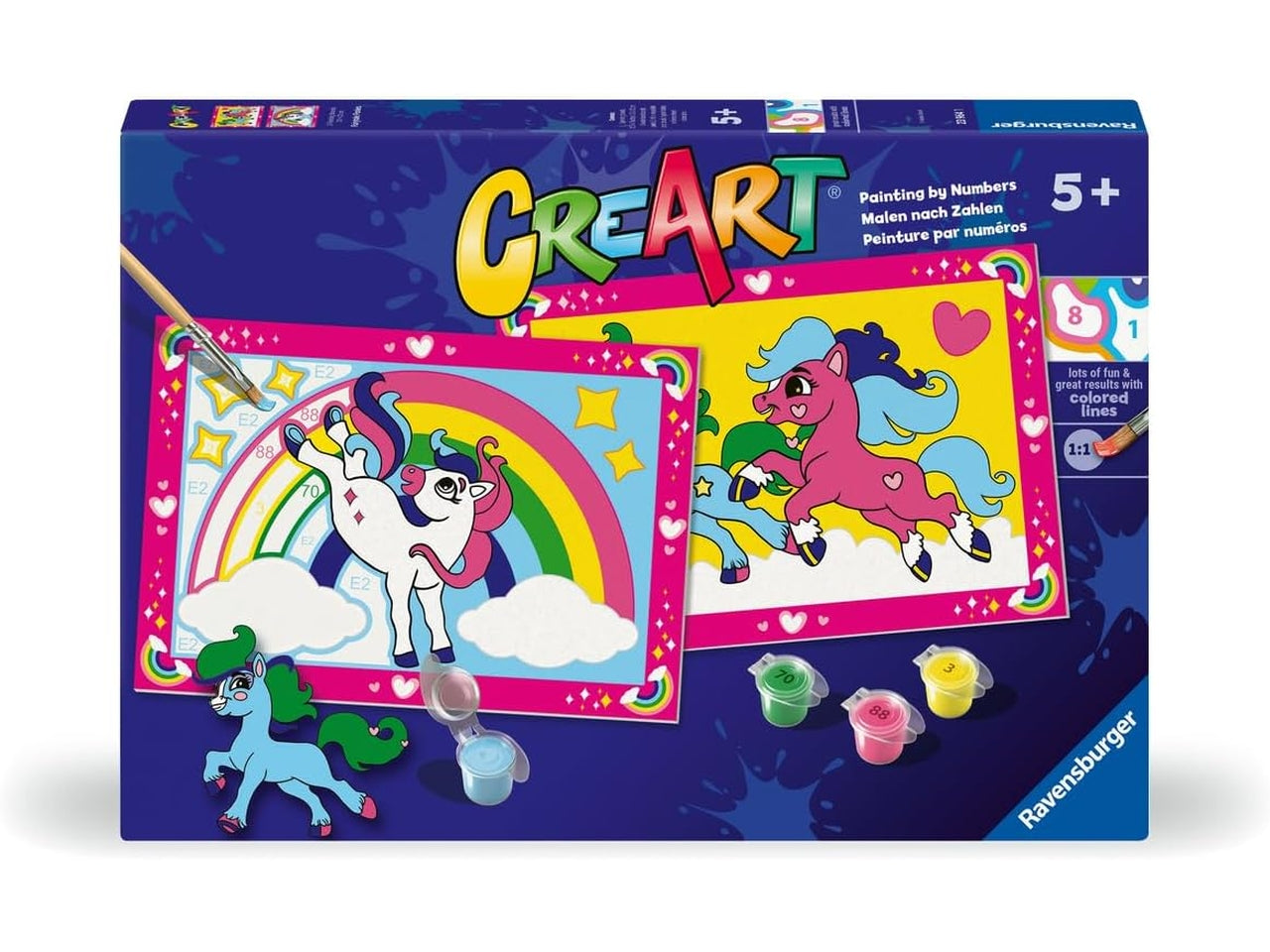 Creart serie junior: 2 x magici pony