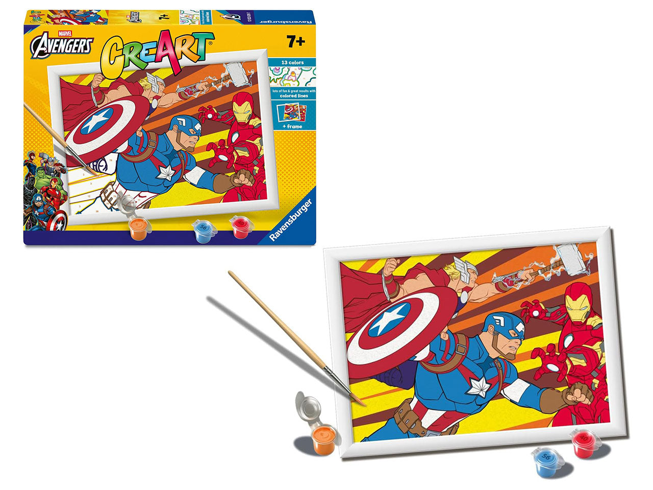 Creart serie d licensed -  captain america