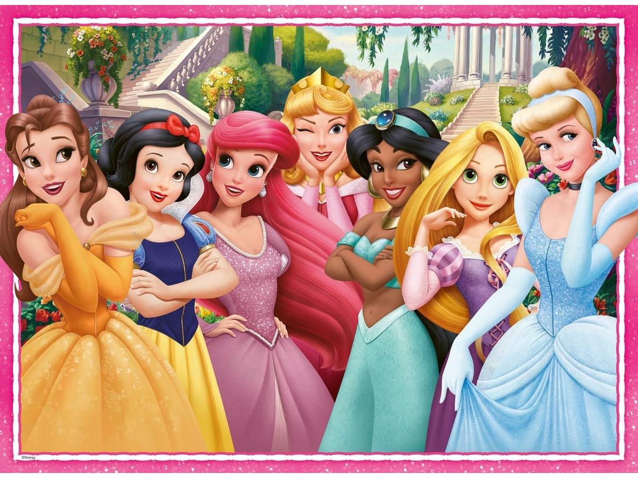 Puzzle 100 pezzi xxl disney princess