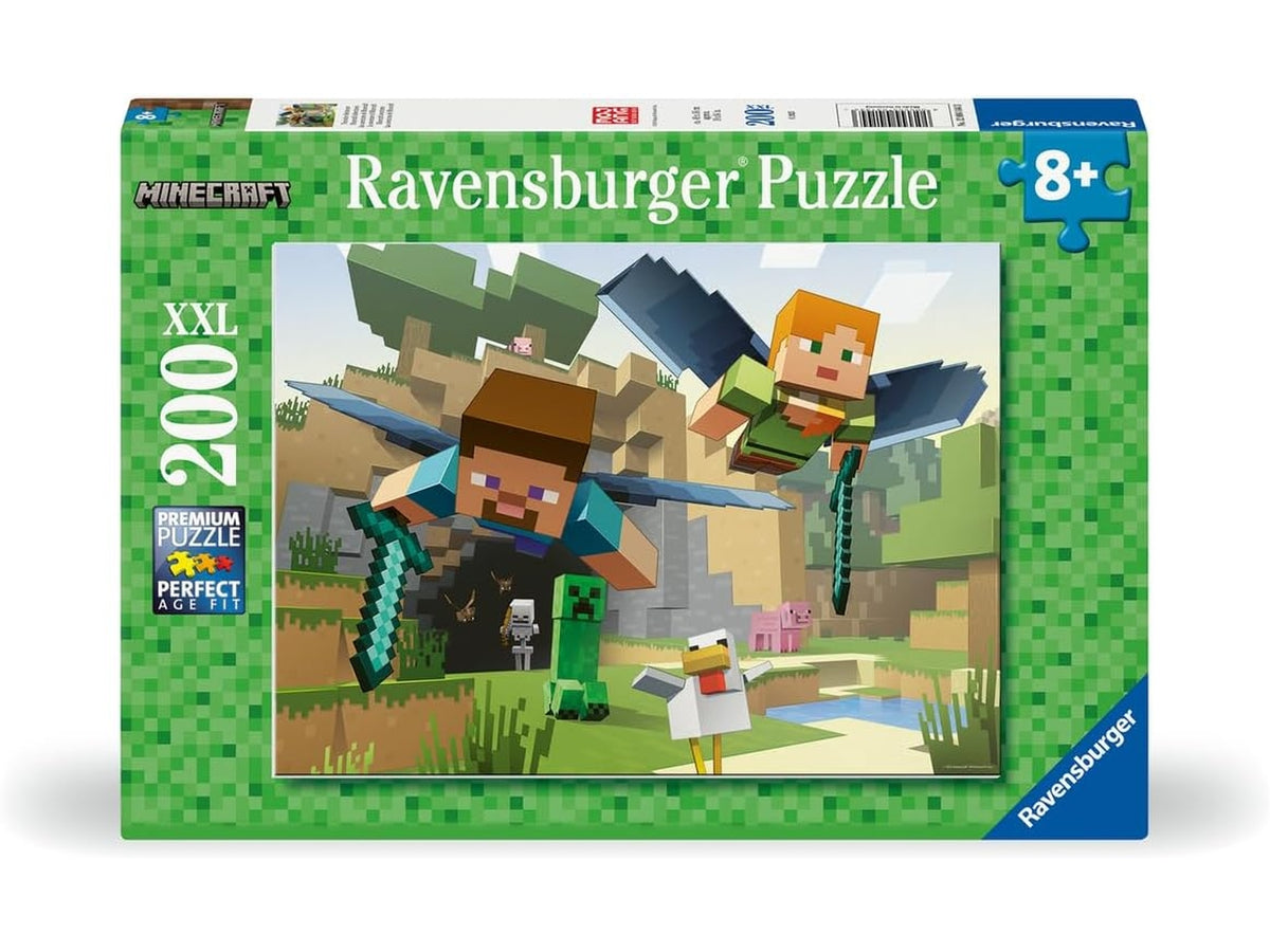 Puzzle 200 pezzi xxl minecraft