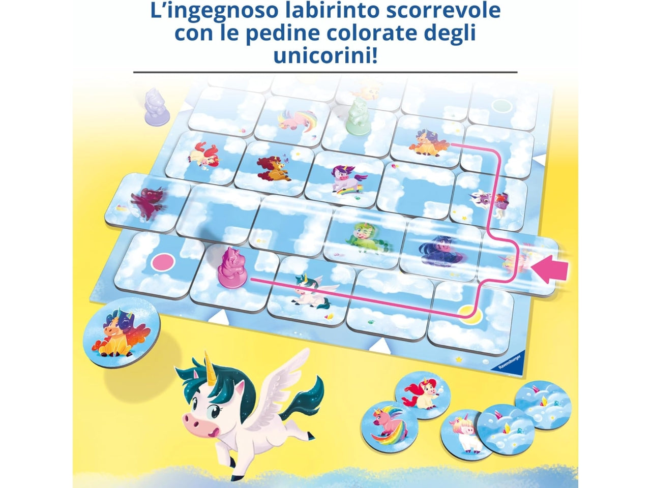 Gioco labyrinth junior unicorn