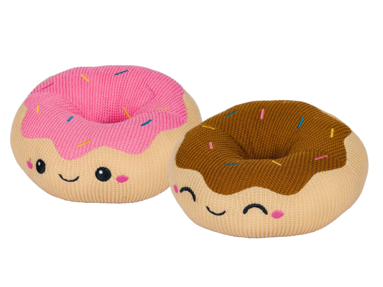 Peluche amici gurumi donuts 20cm 2 colori assortiti
