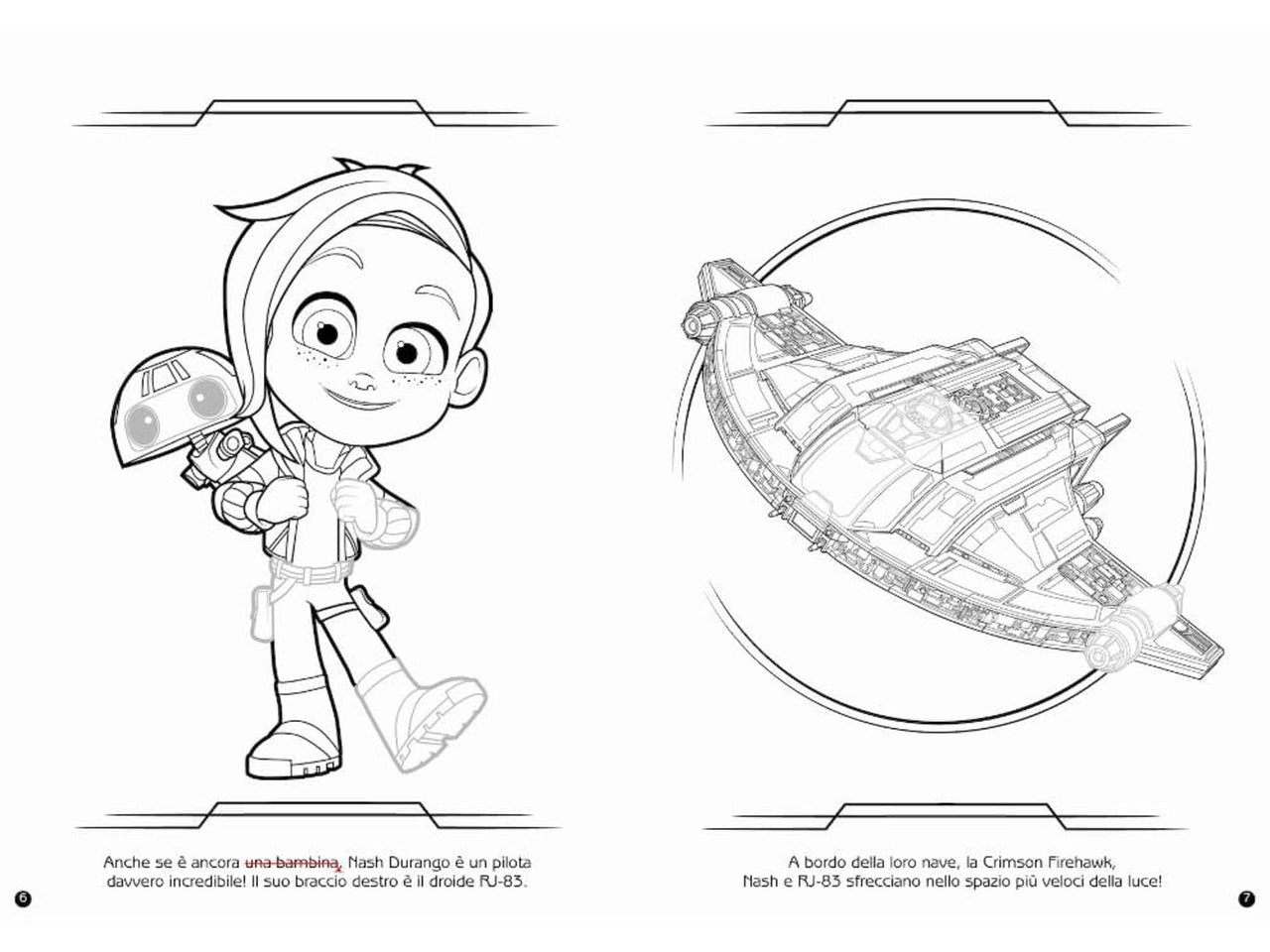 Libro young jedi staccattacca&colora