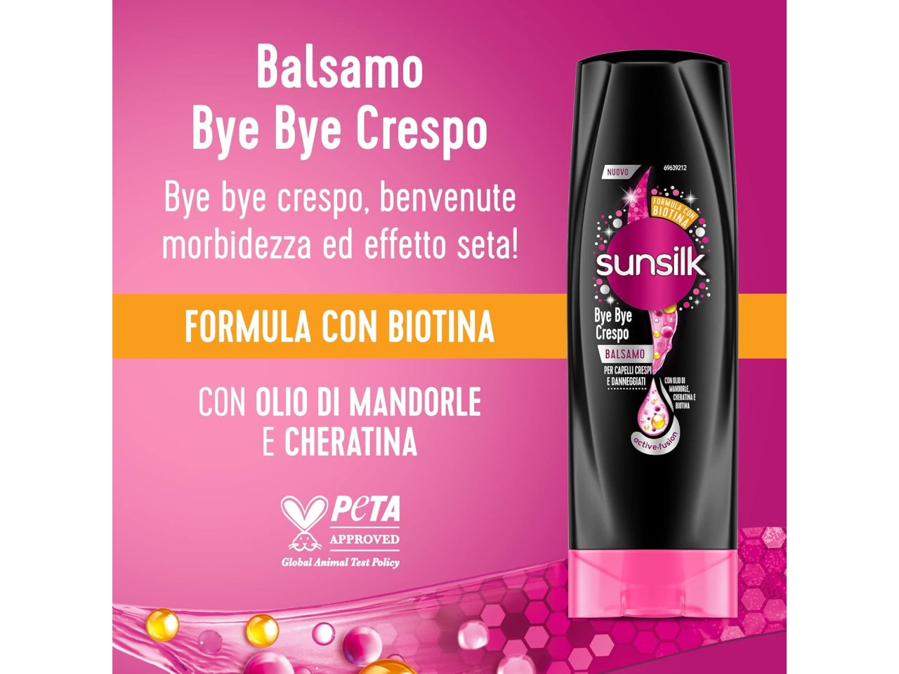 Sunsilk balsamo bye bye crespo 200ml $