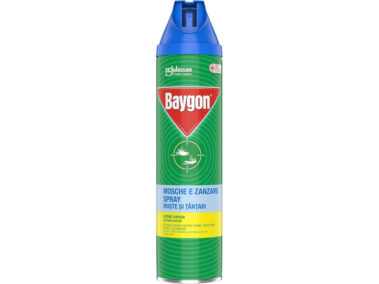 Baygon spray insetticida mosche e zanzare 400ml $