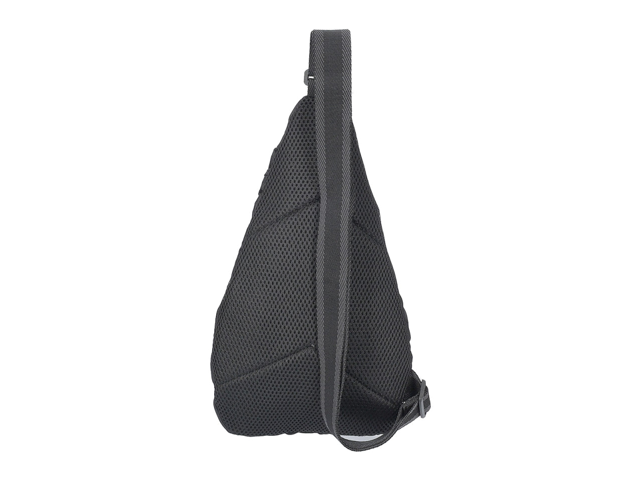 Zaino monospalla 38x22x15cm nero