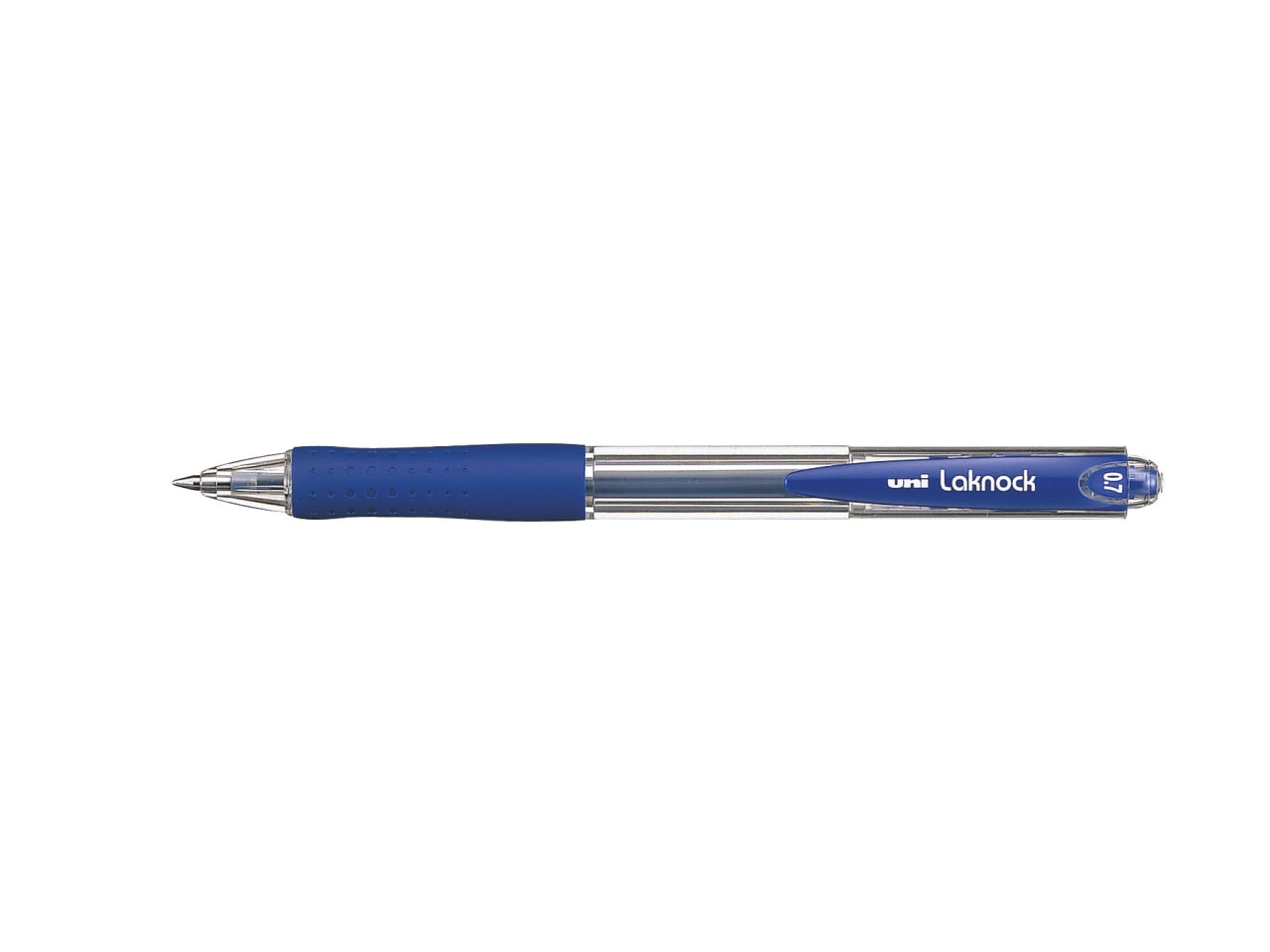 Penna a sfera scatto laknock 0,7mm blu confezione 12 pezzi