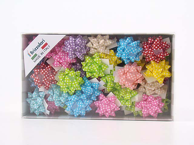 Coccarda pois 68162 10mm assortite la confezione contiene 50 coccarde