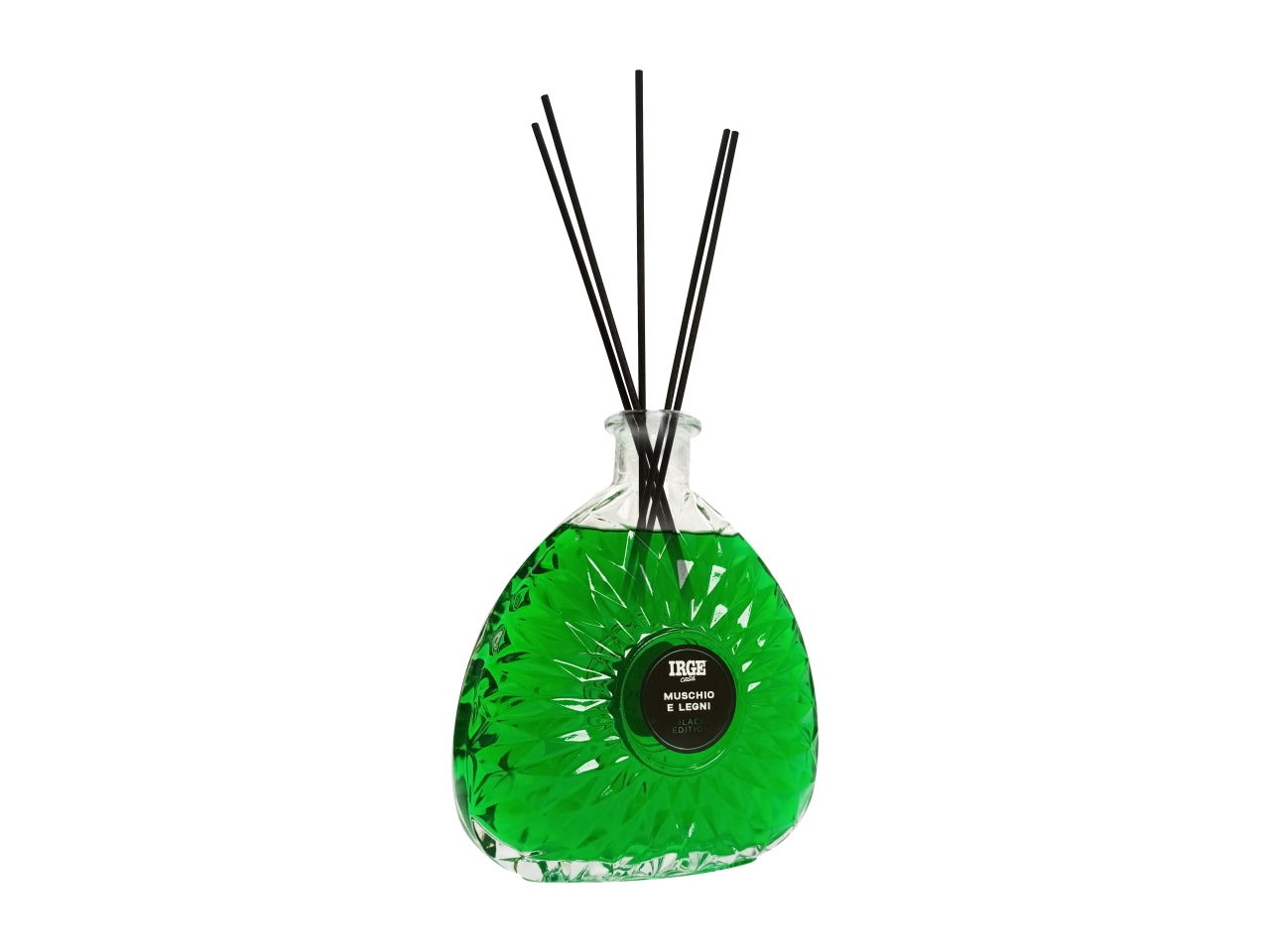 Diffusore di essenza con bacchette 700ml muschio e legni