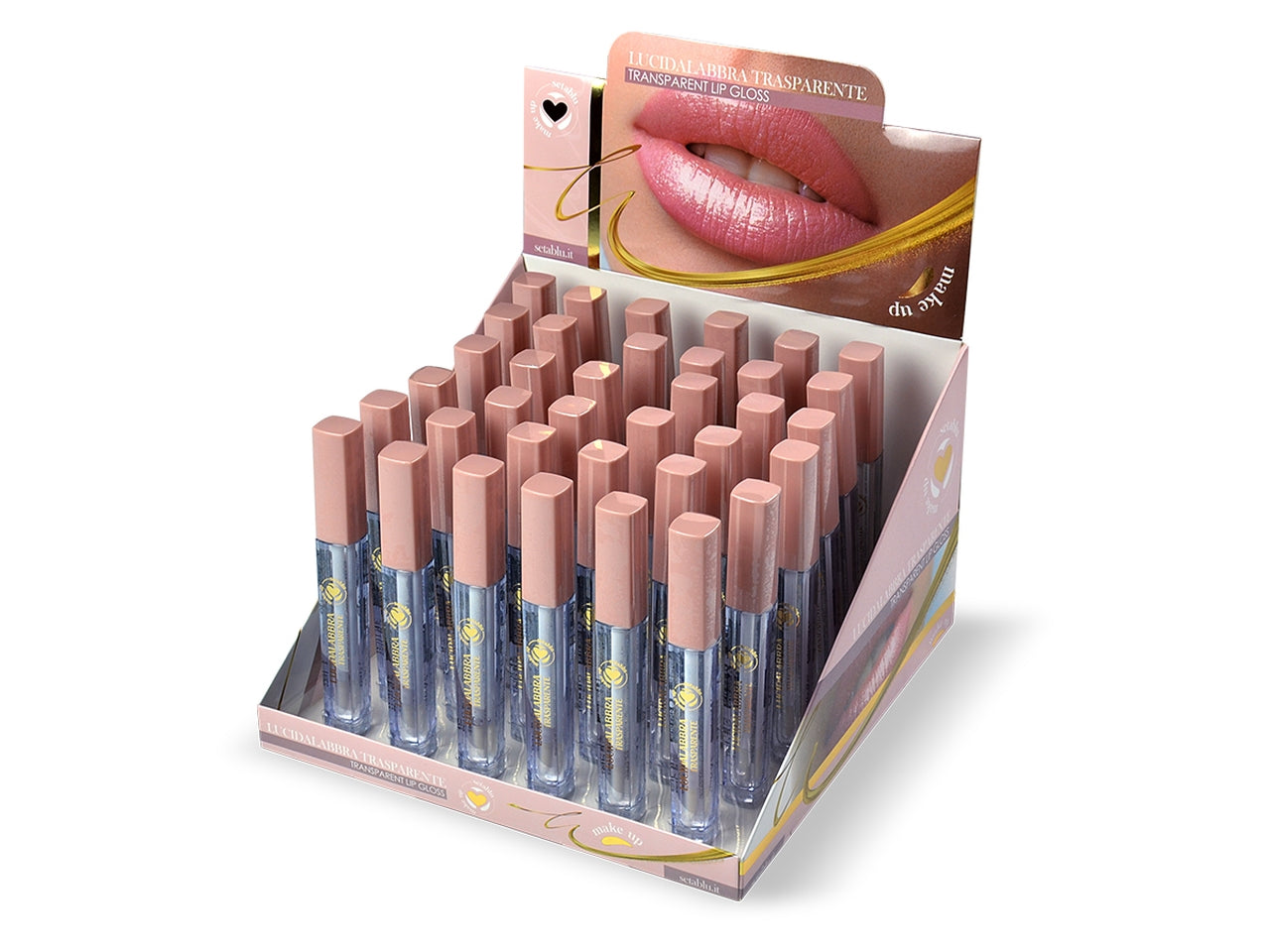 Lucidalabbra trasparente
