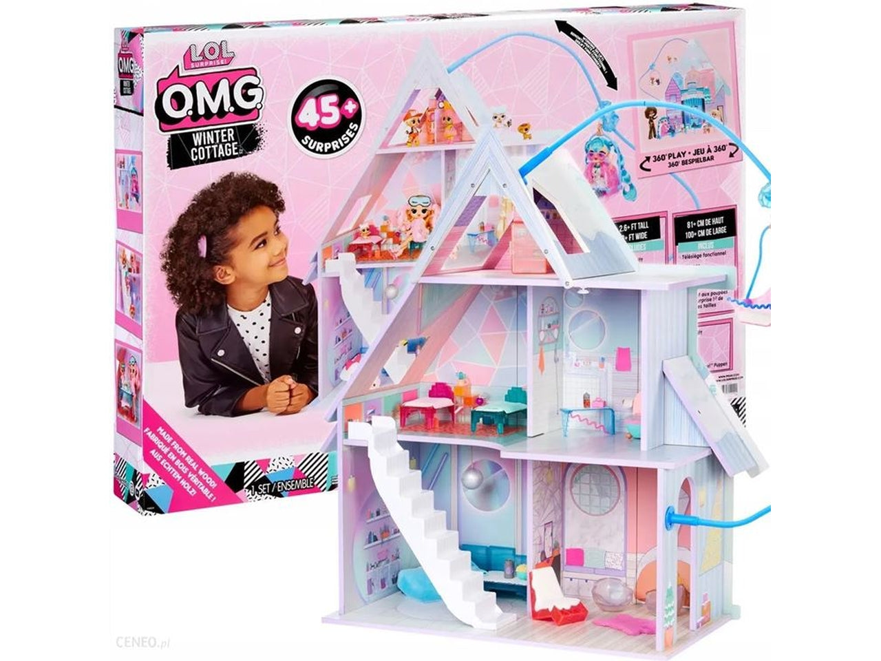 Lol surprise winter cottage, casa di montagna con skilift