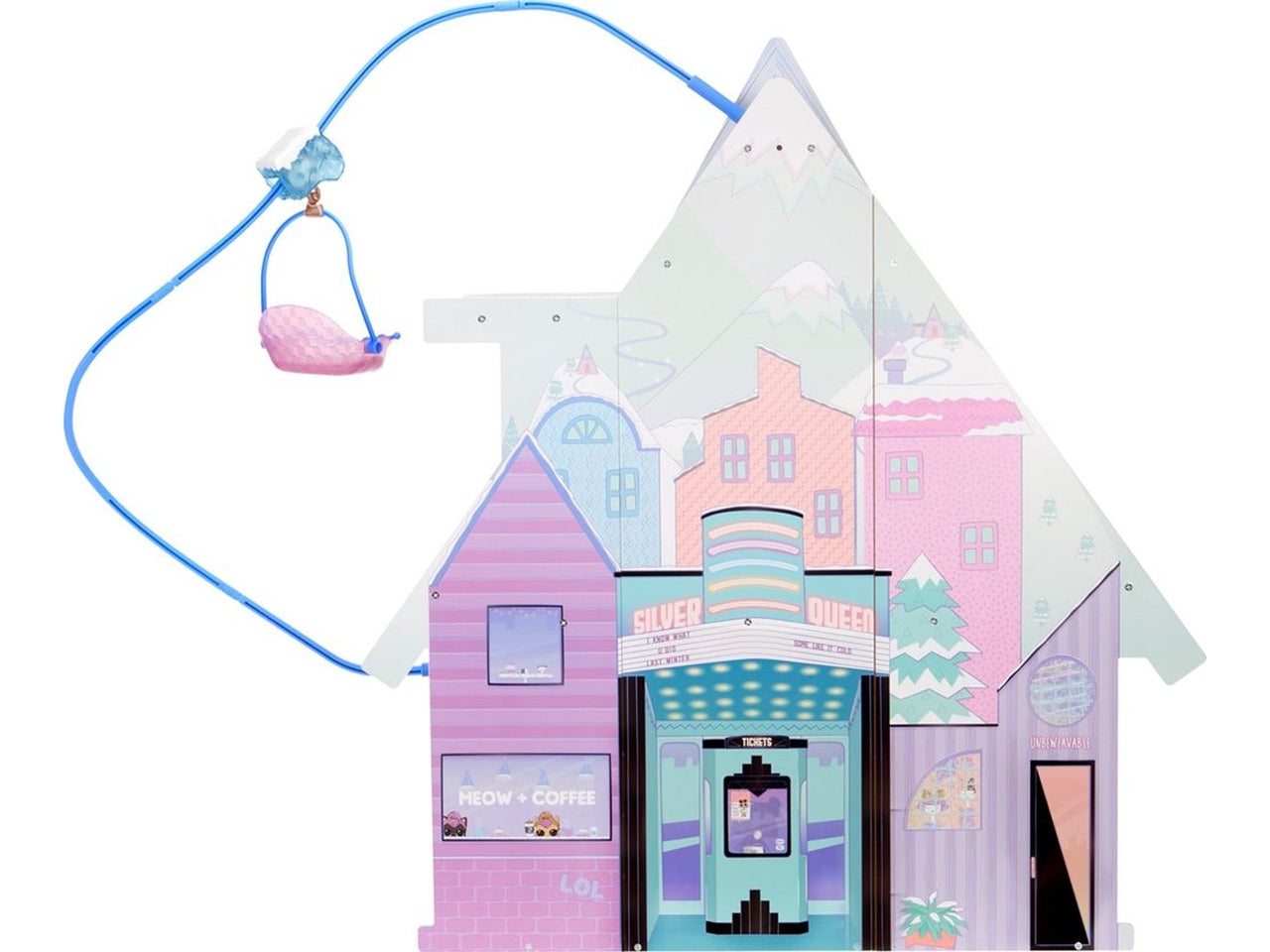 Lol surprise winter cottage, casa di montagna con skilift