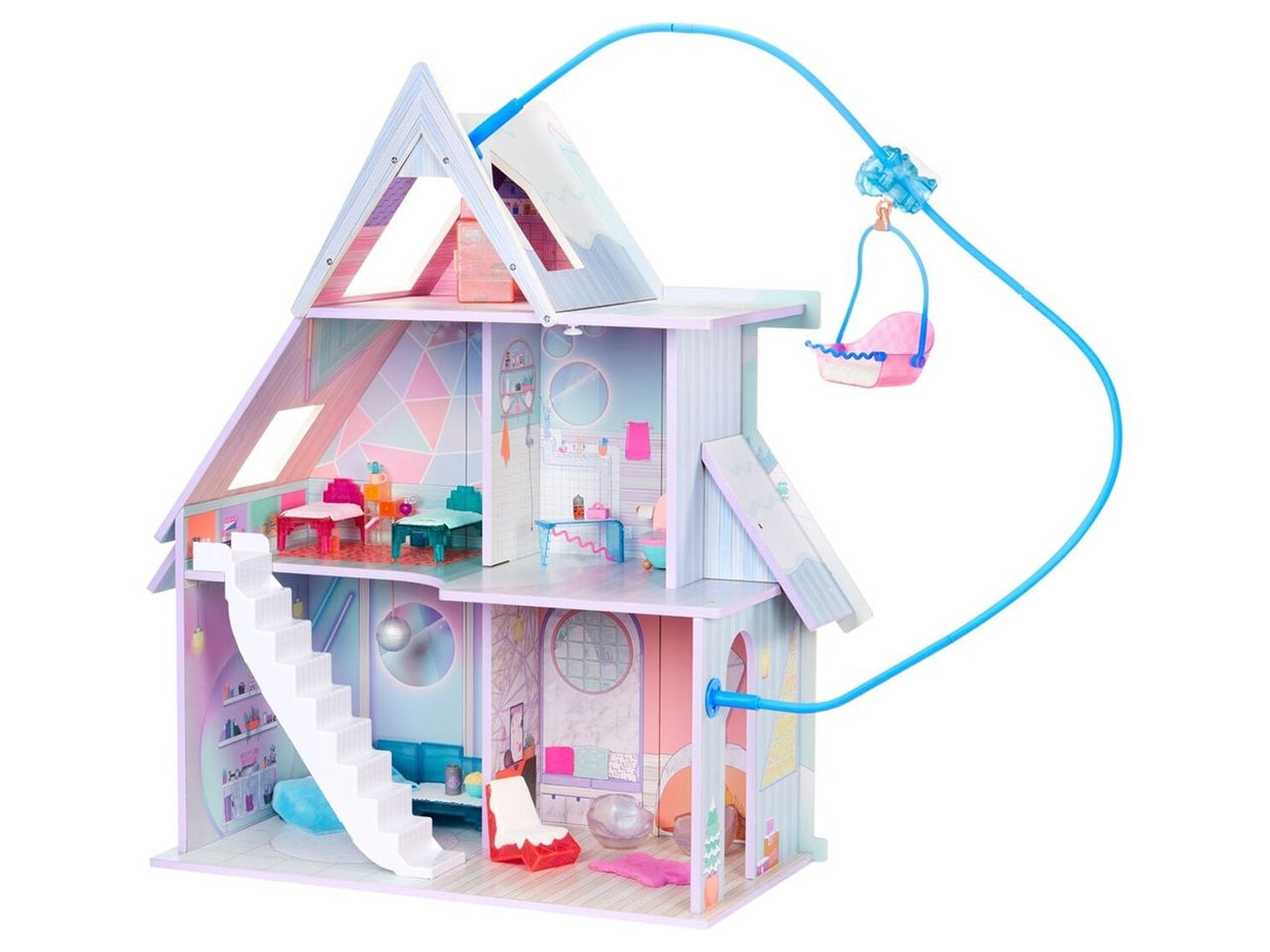 Lol surprise winter cottage, casa di montagna con skilift