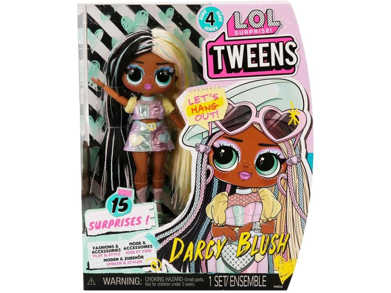 Lol surprise bambola tweens core in modelli assortiti