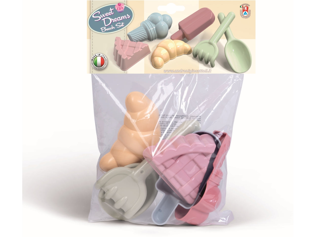 Formine per sabbia bakery set