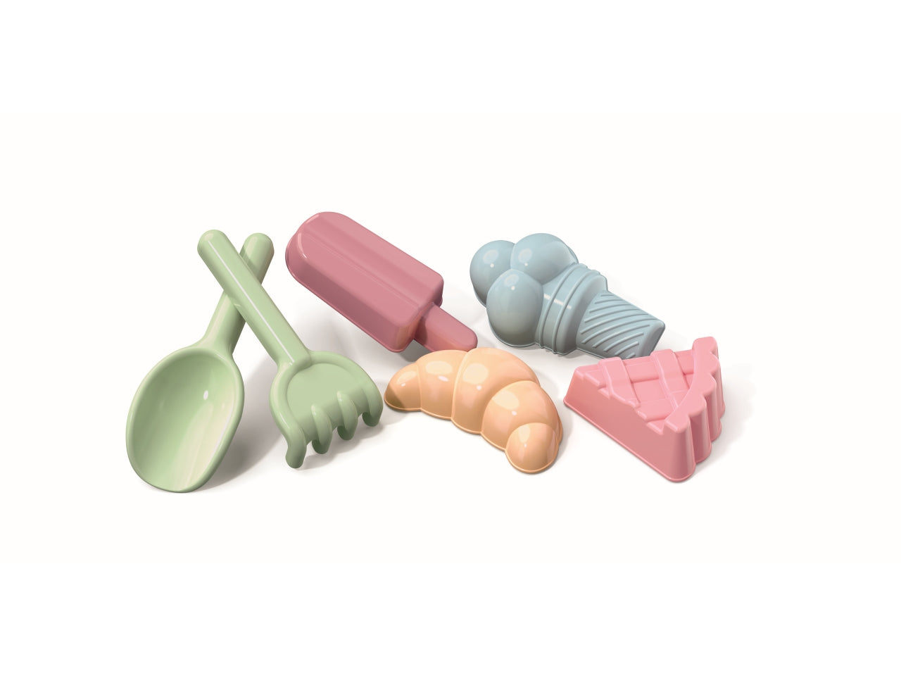 Formine per sabbia bakery set