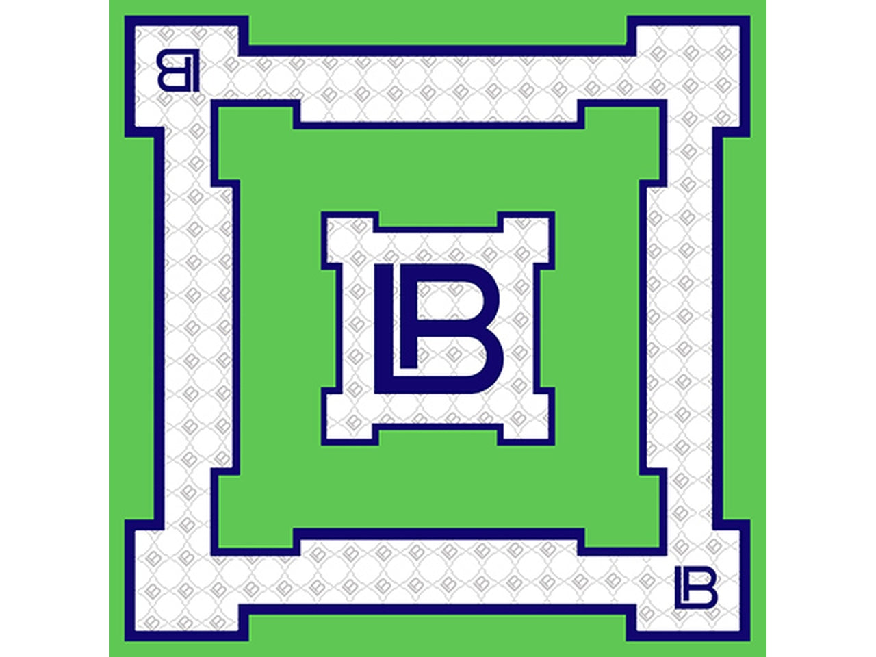 FOULARD CASTELLETTO VERDE 90X90CM