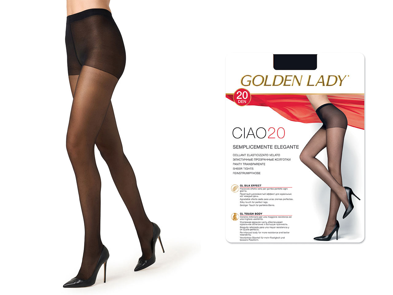 COLLANT DONNA CIAO20D 099A NERO TAGLIA IV