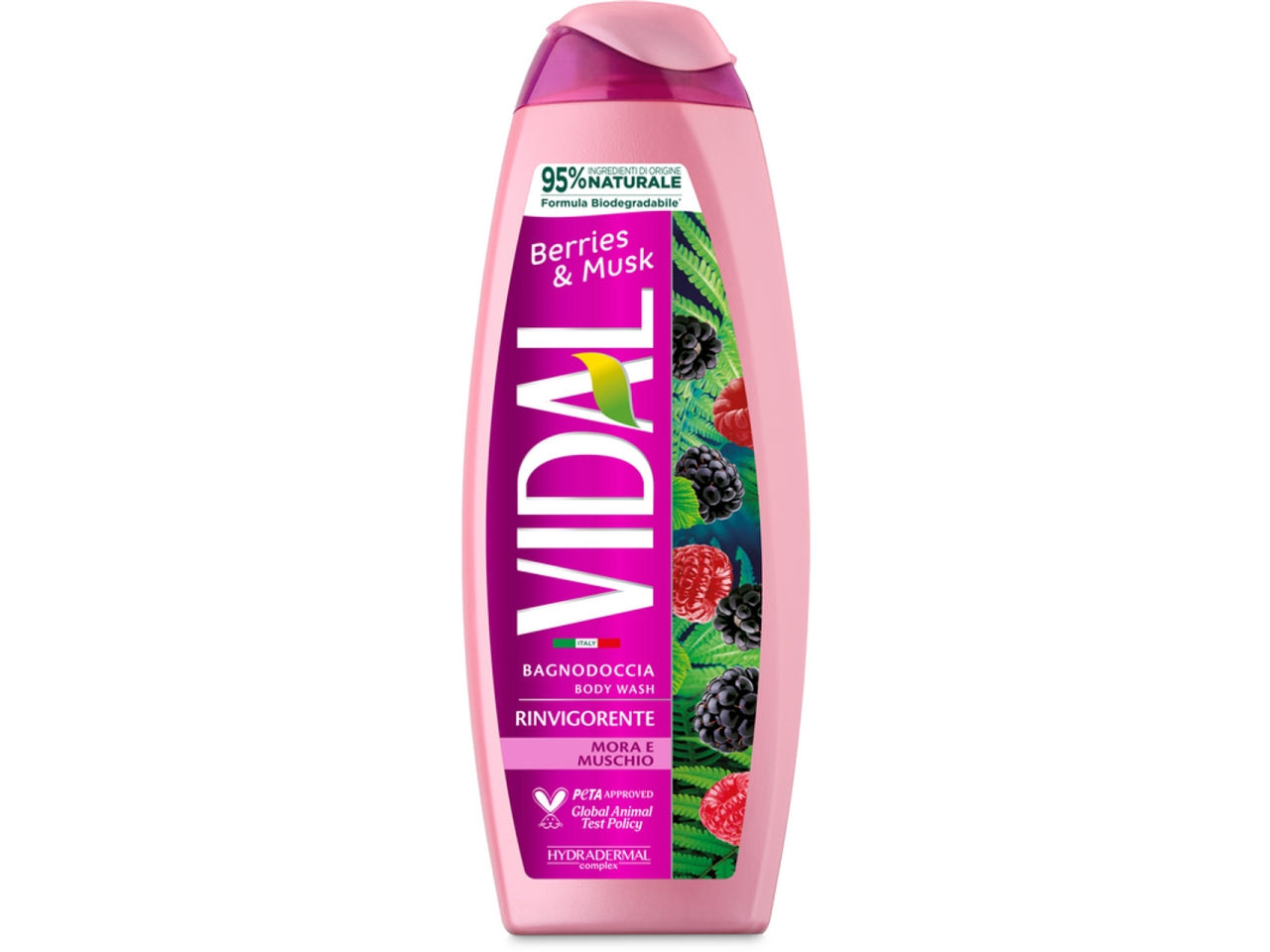 VIDAL BAGNOSCHIUMA 500ML MORA&MUSCHIO $
