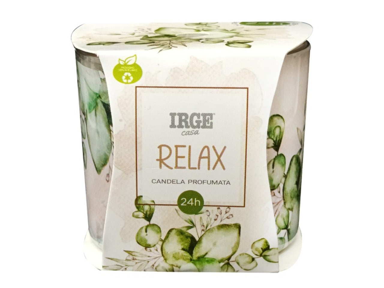 CANDELA PROFUMATA CON BICCHIERE APPLE PILE