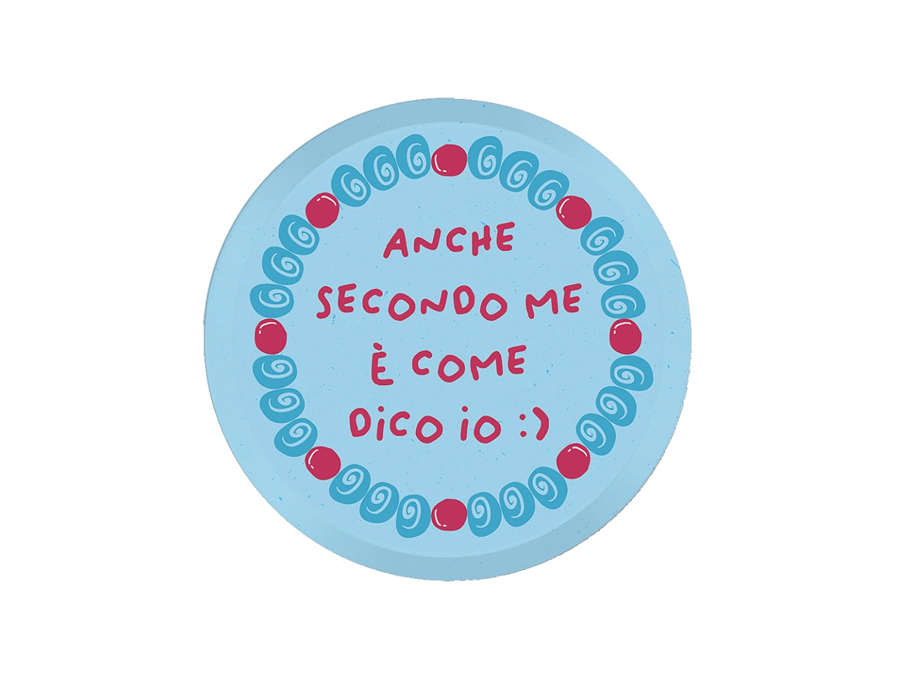 PIATTI CAKE PARTY 18CM CONFEZIONE 6 PEZZI