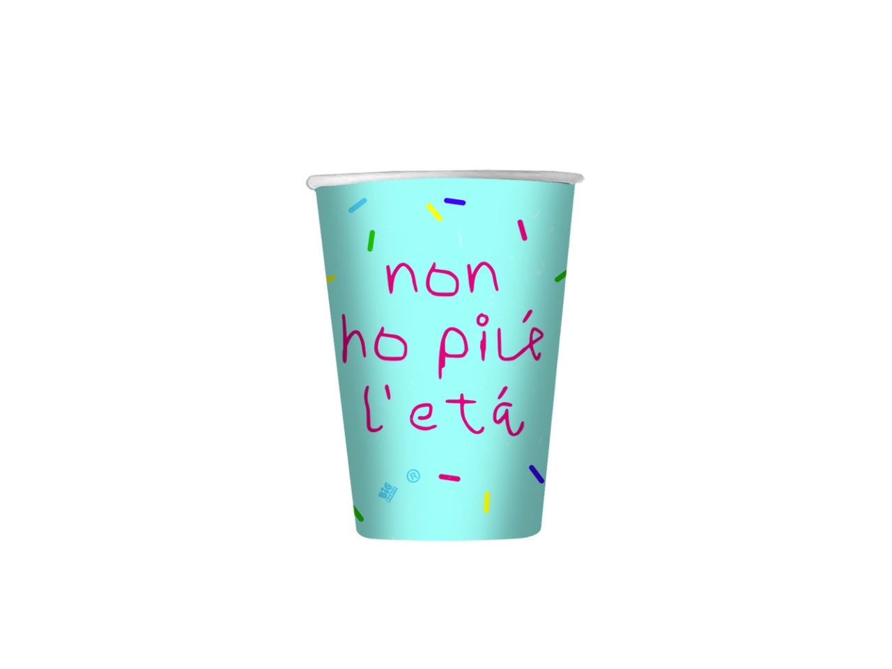 BICCHIERI CAKE PARTY 250CC CONFEZIONE 6 PEZZI