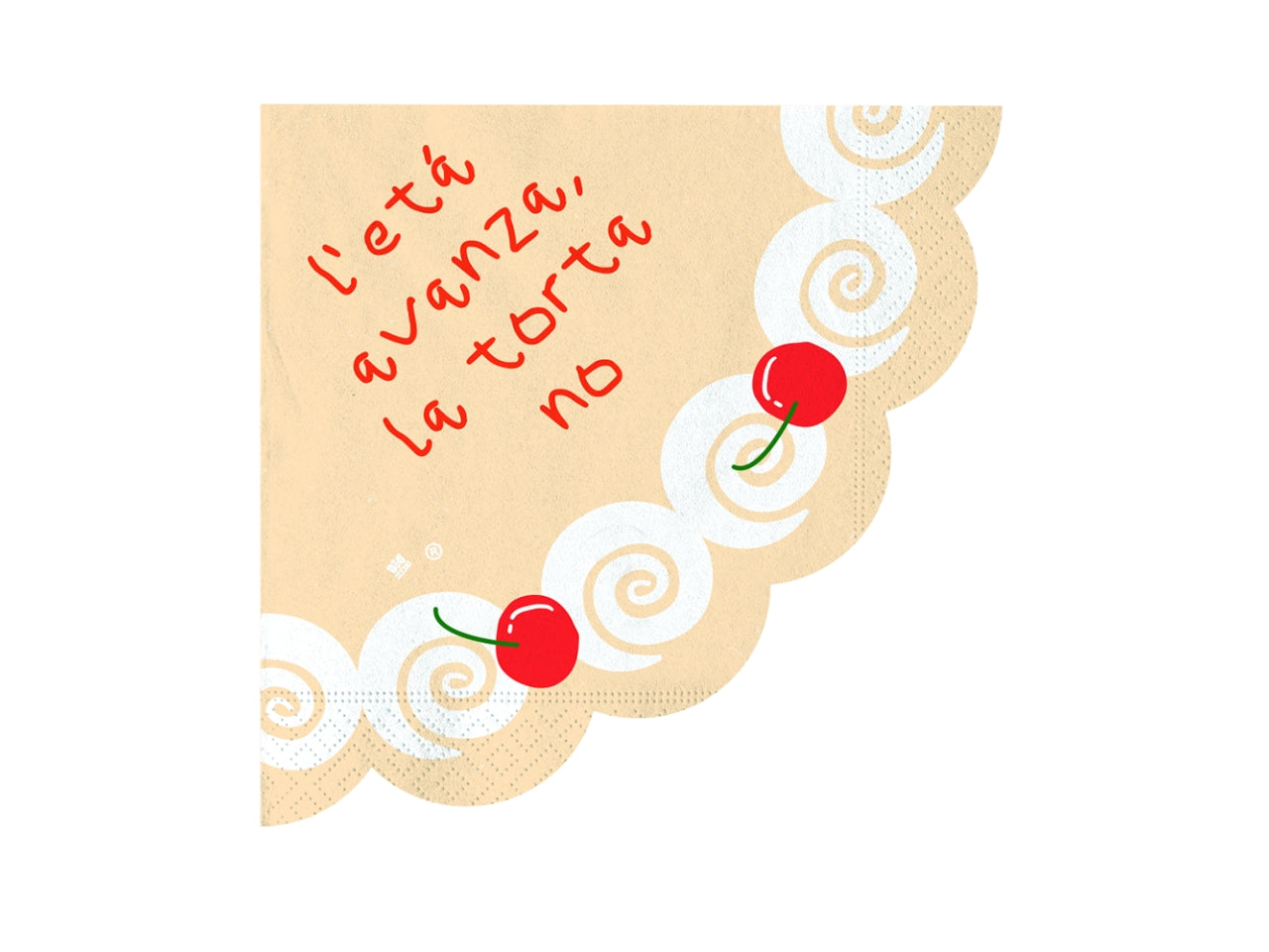 TOVAGLIOLI CAKE PARTY 33X33CM CONFEZIONE 16 PEZZI