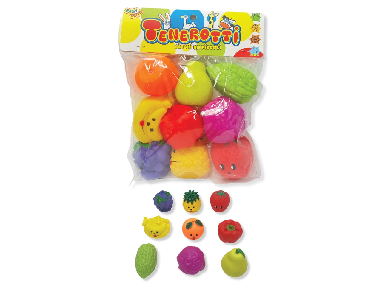 Tenerotti frutta e verdura 9 pezzi