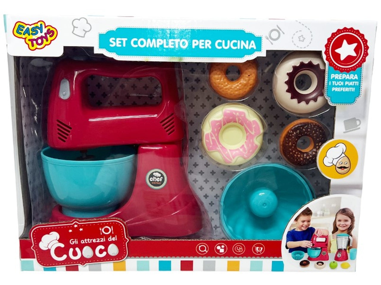 SBATTITORE IN SCATOLA CON ACCESSORI