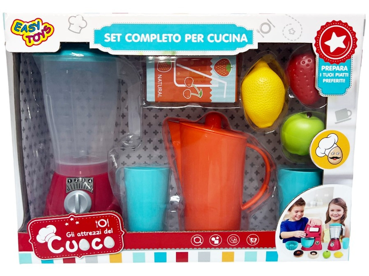 FRULLATORE IN SCATOLA CON ACCESSORI