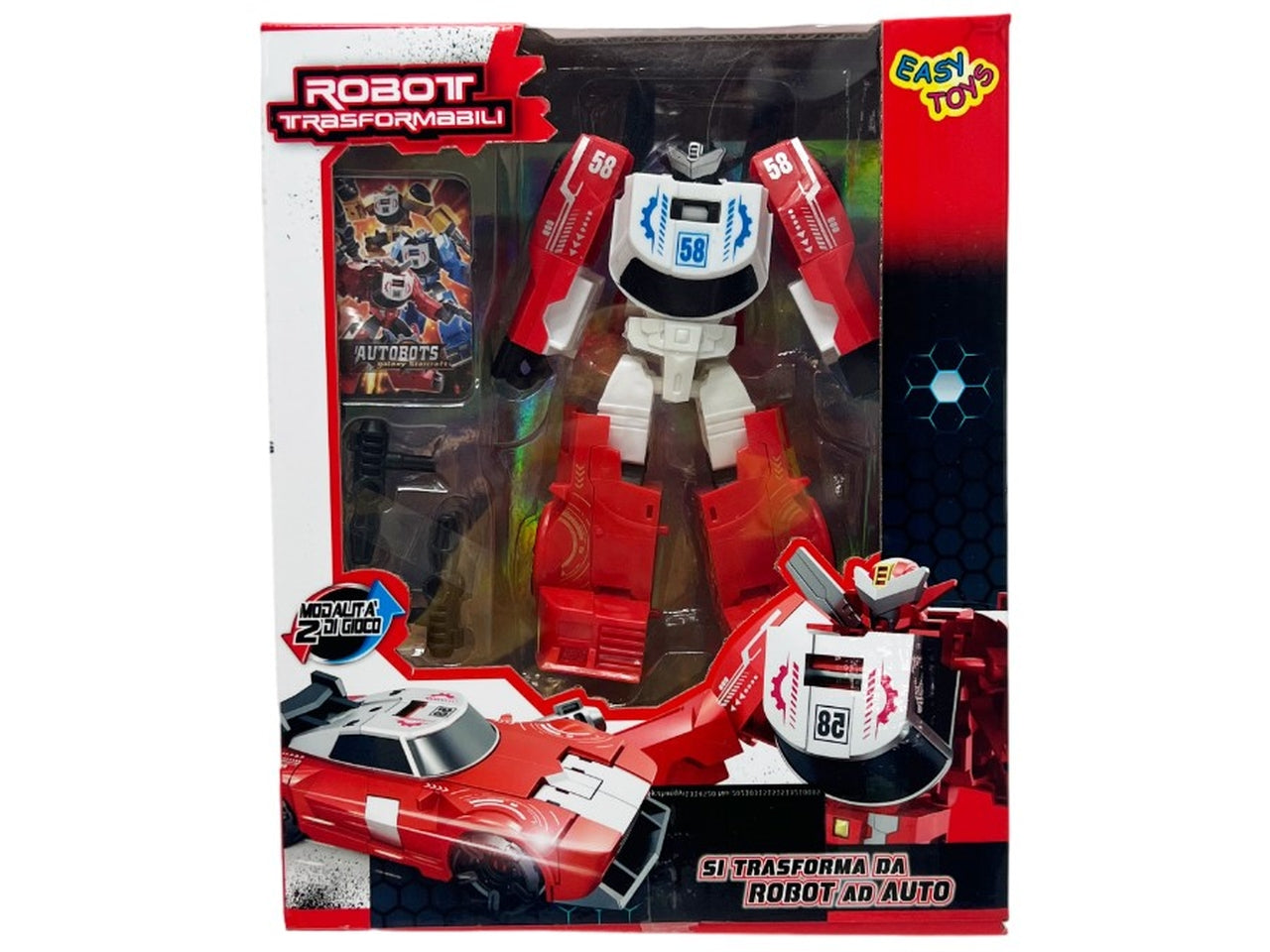 ROBOT TRASFORMABILI IN AUTO MODELLI ASSORTITI