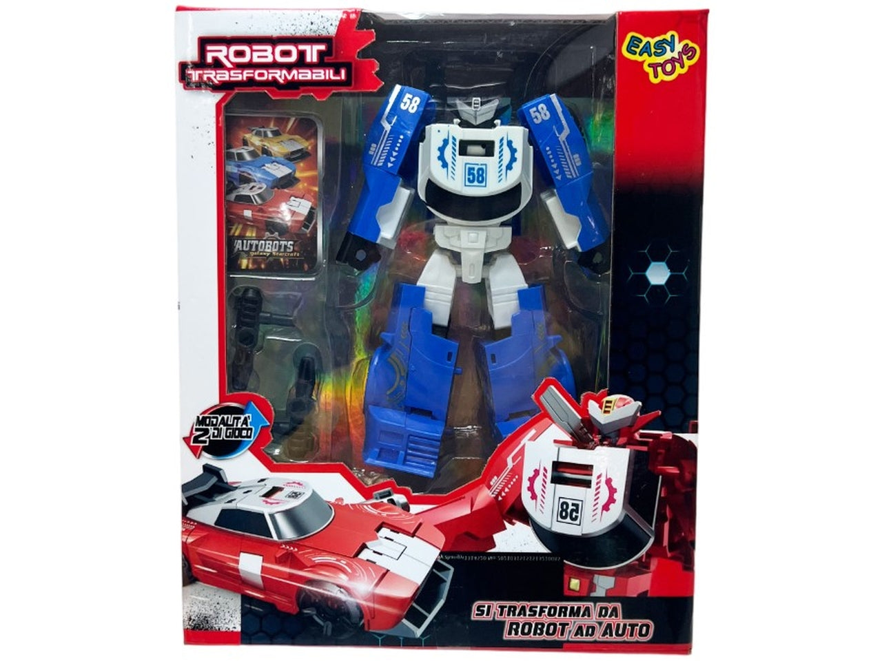 ROBOT TRASFORMABILI IN AUTO MODELLI ASSORTITI