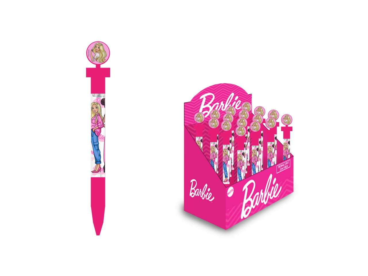 Barbie penna con bolle di sapone