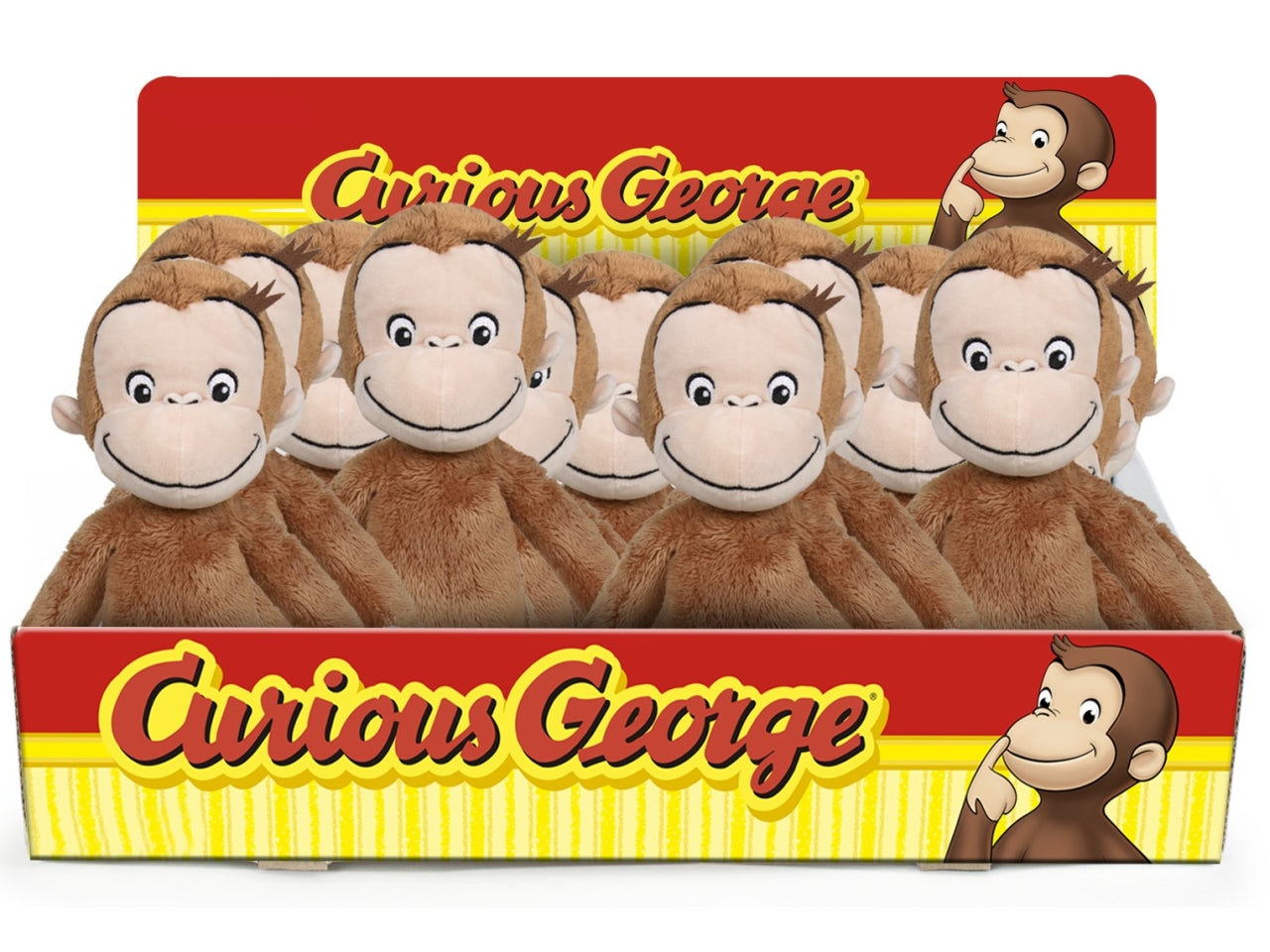 GEORGE LA SCIMMIETTA PELUCHE 18CM