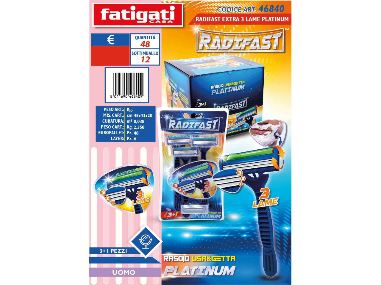 RASOI RADIFAST EXTRA 3 LAME 3+1 PLATINUM