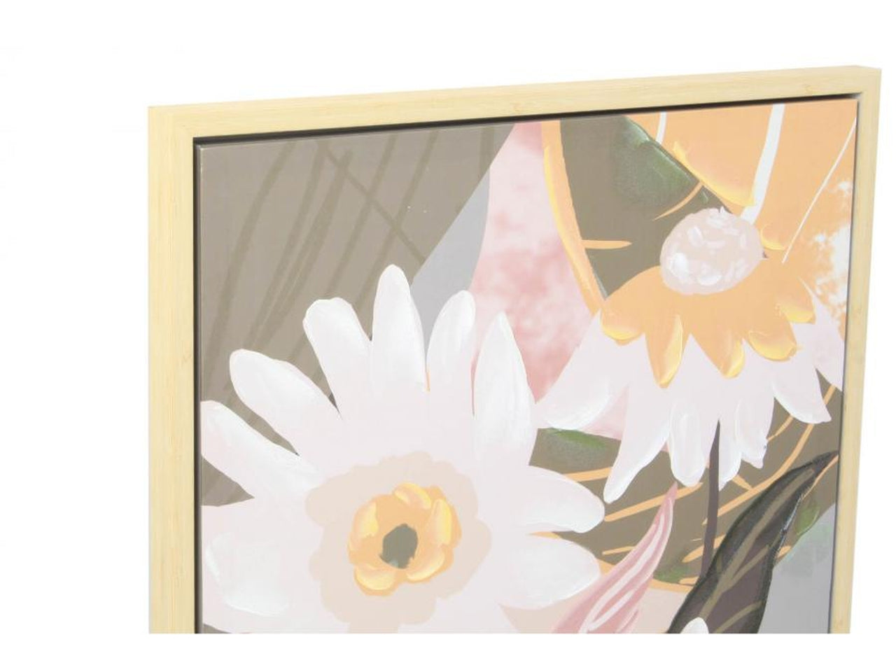 Quadro tela 60x4x80cm soggetto fiori in 2 modelli assortiti