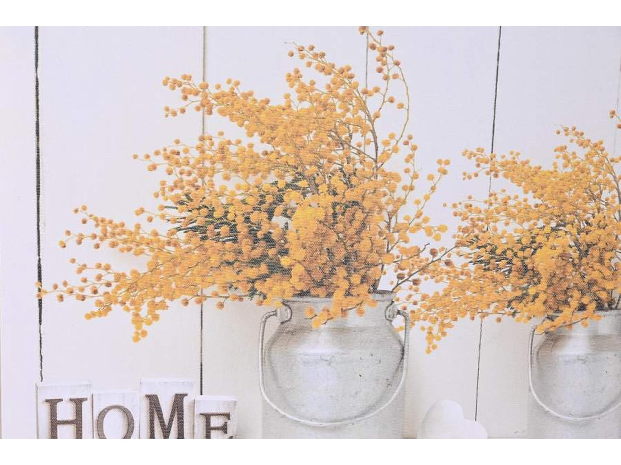 Quadro tela 60x1,8x30cm soggetto vasi in 2 modelli assortiti
