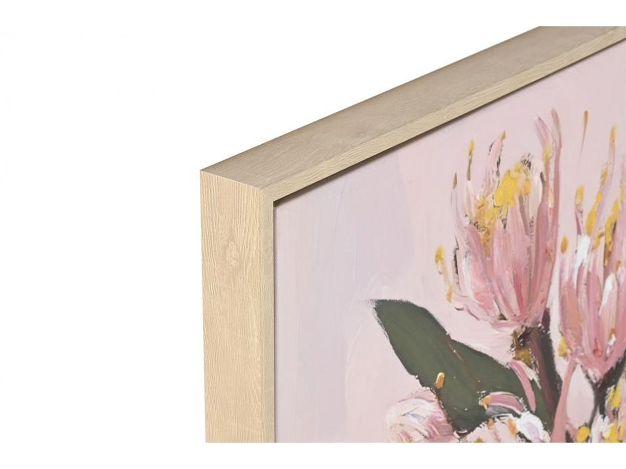 Quadro tela 83x4,3x83cm soggetto vaso in 2 modelli assortiti