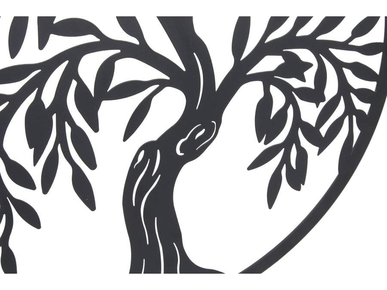 Decorazioni per le pareti metallo 40x1x40cm albero