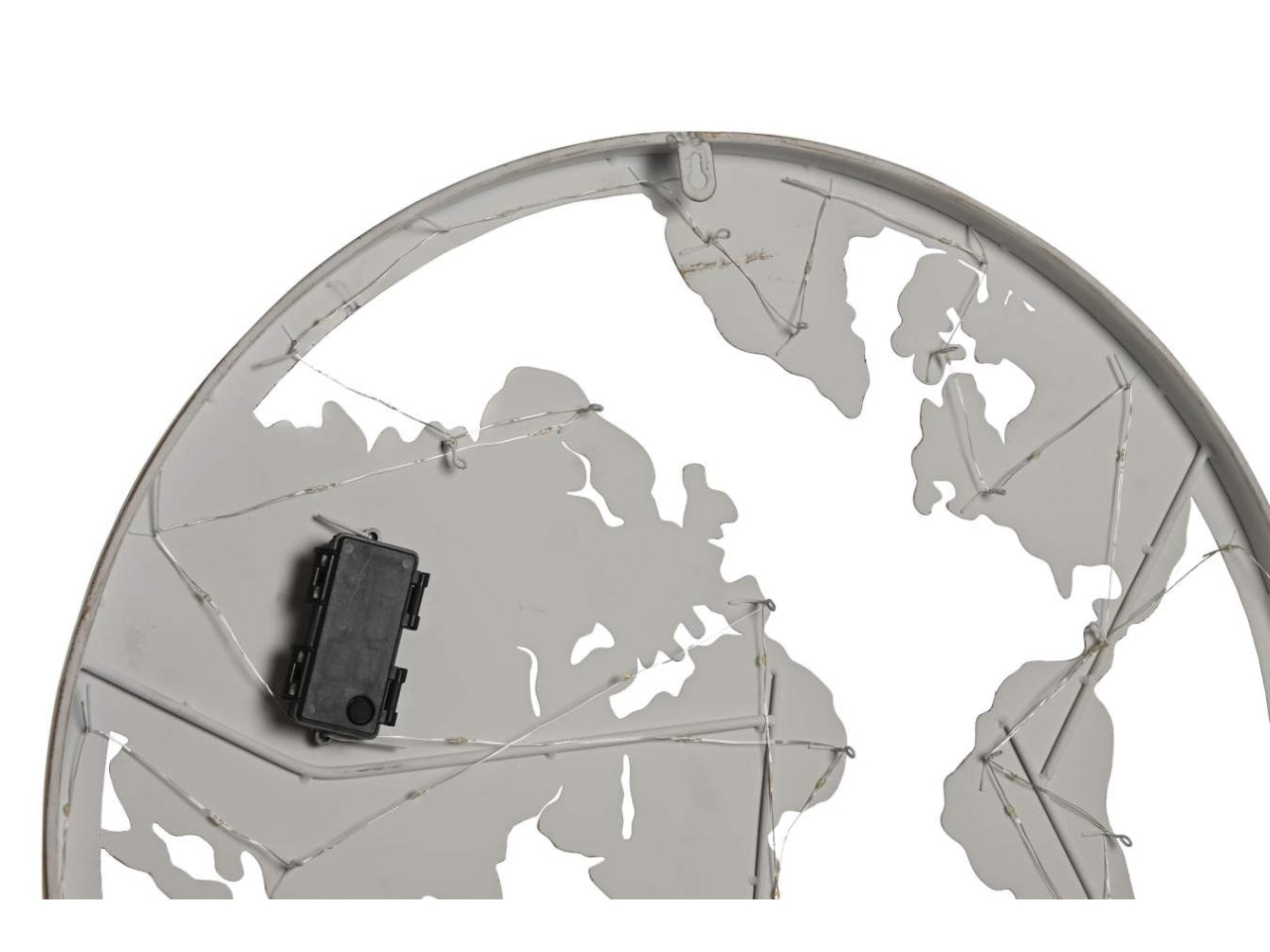 Decorazioni per le pareti led 59x2x59cm soggetto mappamondo in 2 modelli assortiti