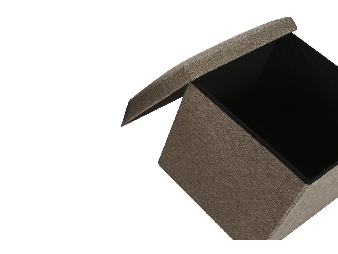 Cassapanca 38x38x38cm di colore beige