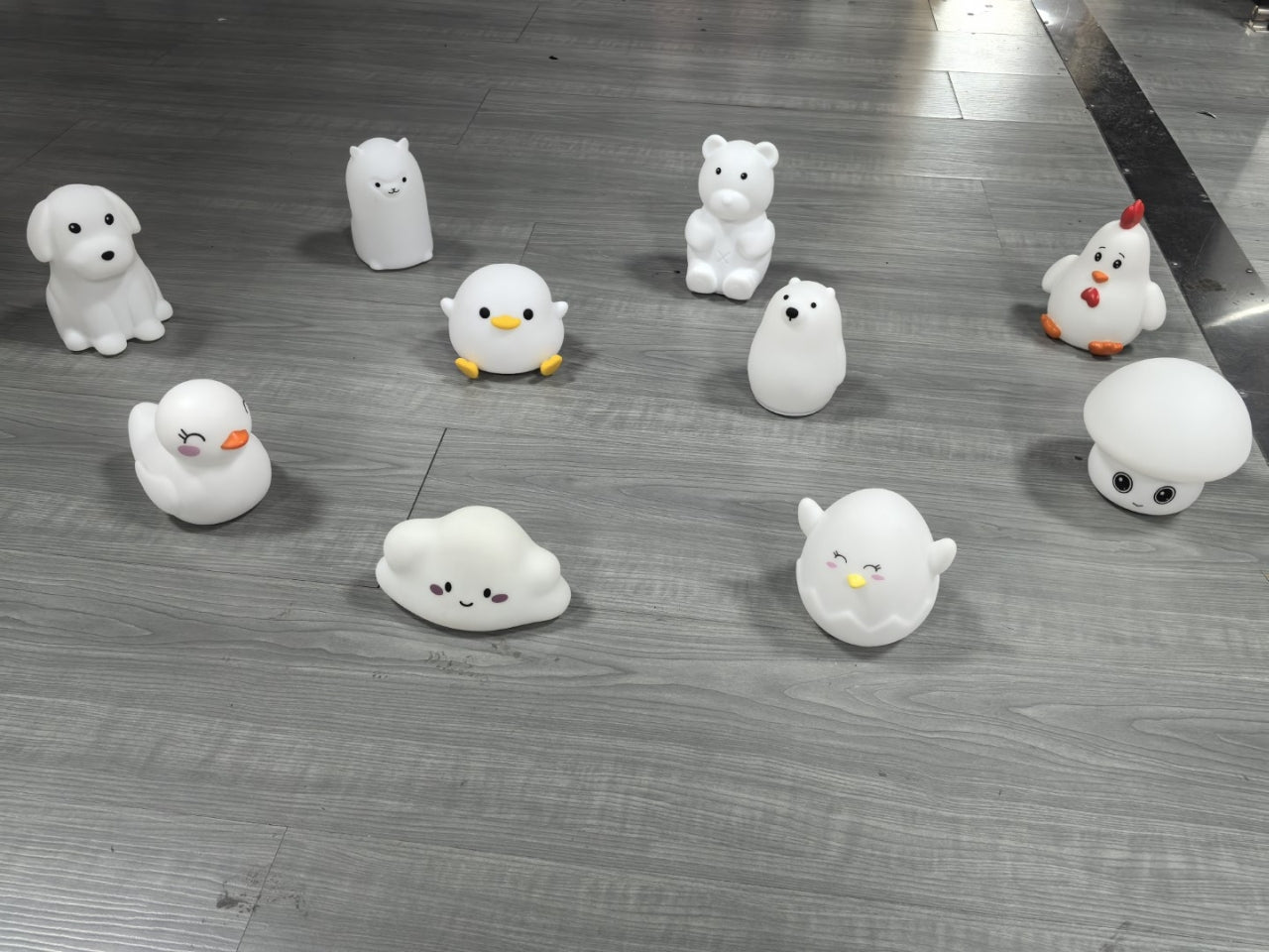 Luce notturna 12x12x12cm in 2 modelli assortiti