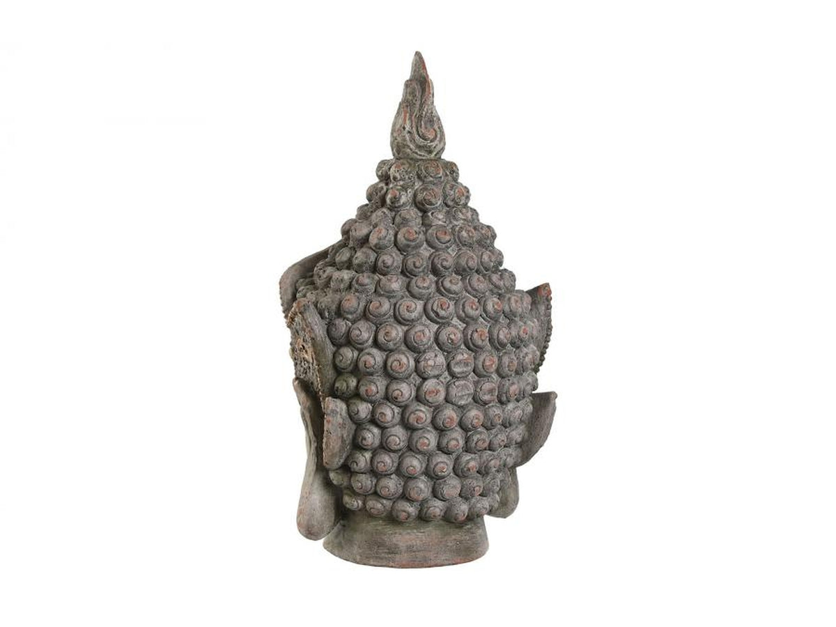 Statua balinese  19,5x19,5x35,5cm in magnesio di colore grigio