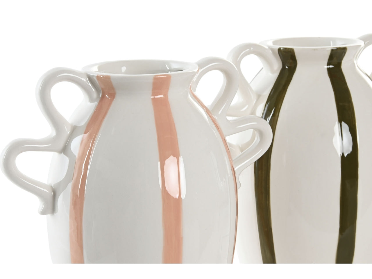 Vaso in ceramica 20x14,5x23cm in 2 modelli assortiti