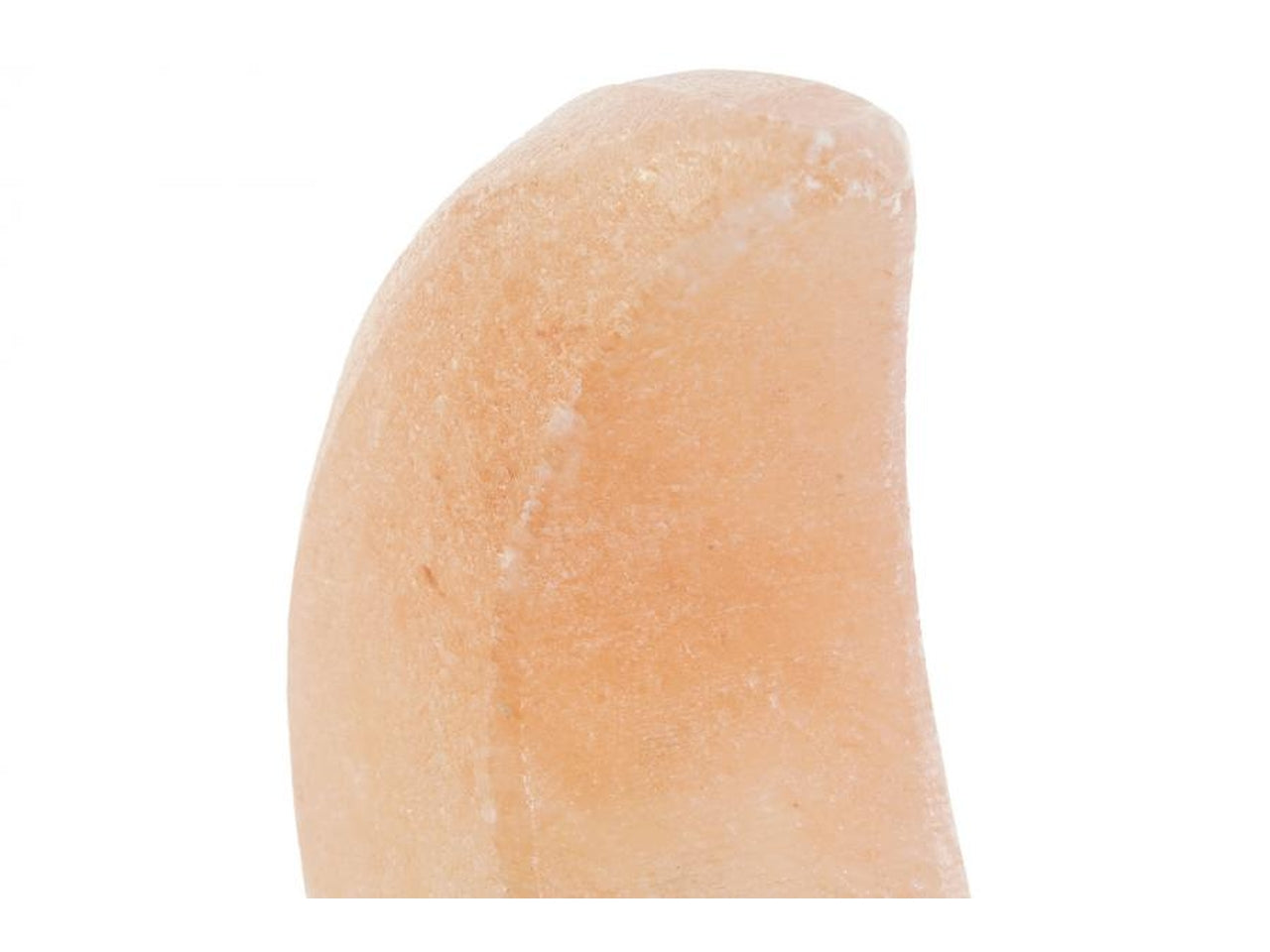 Lampada da tavolo a forma di luna in acacia 20x10x23cm