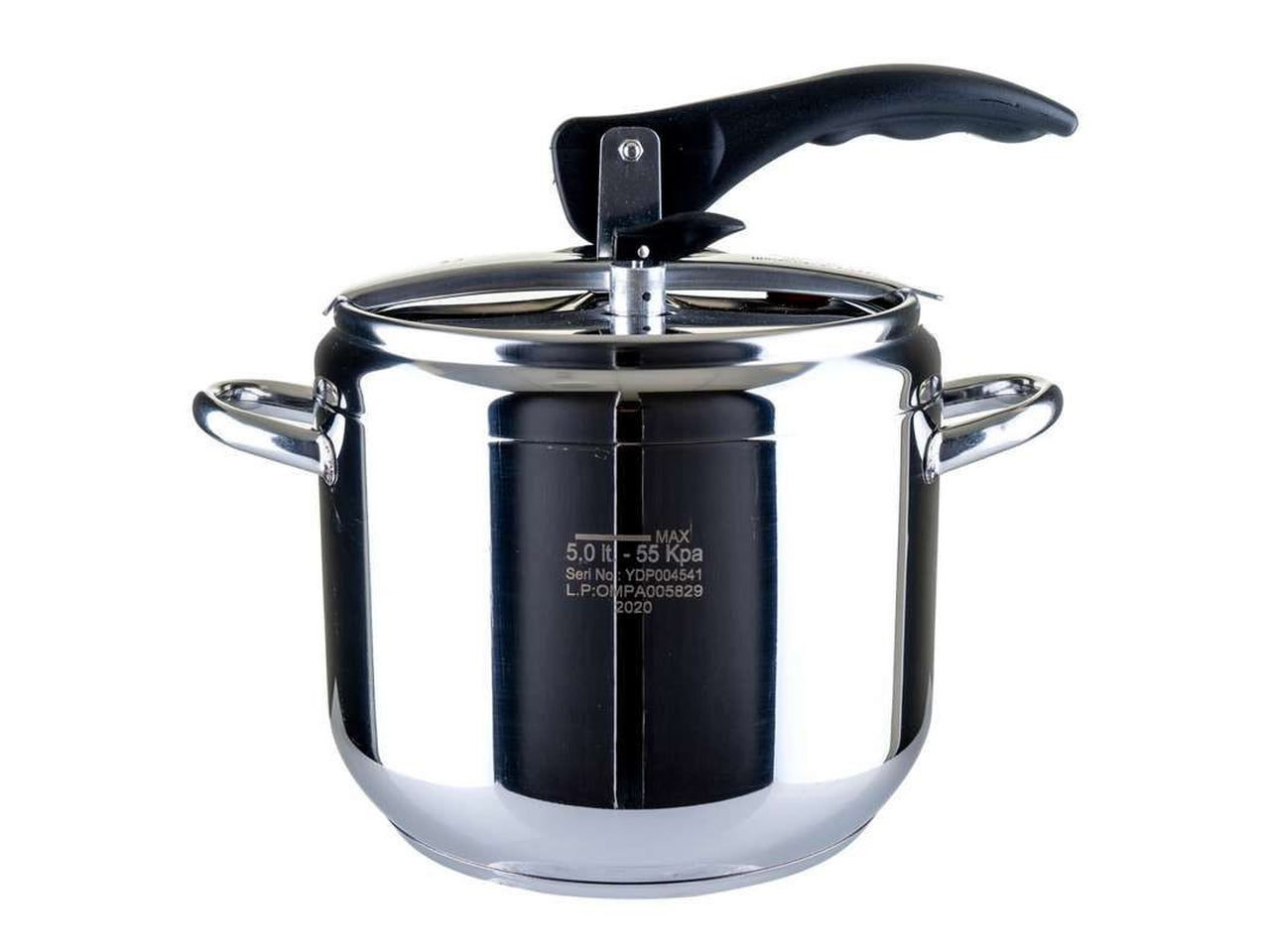 Aisi 430 pentola a pressione in acciaio inox 5l