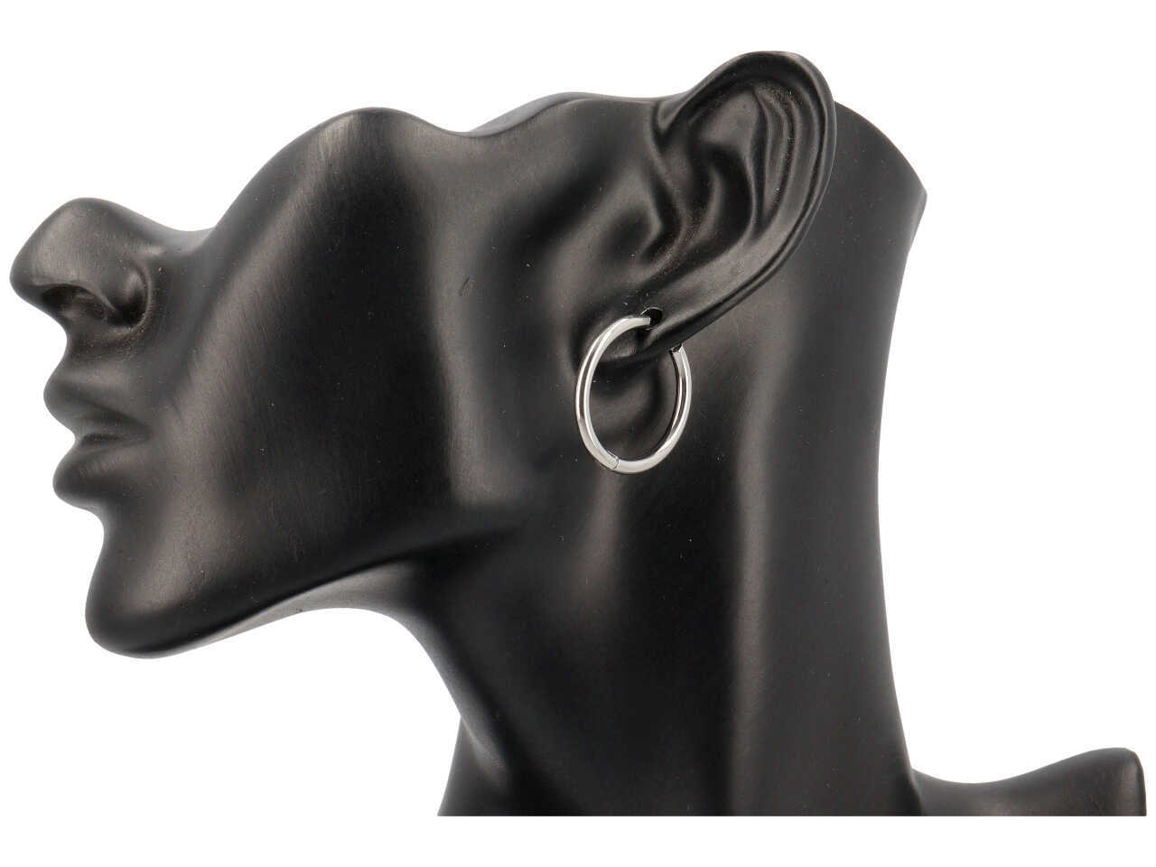 Orecchini cerchietto doppio 20mm